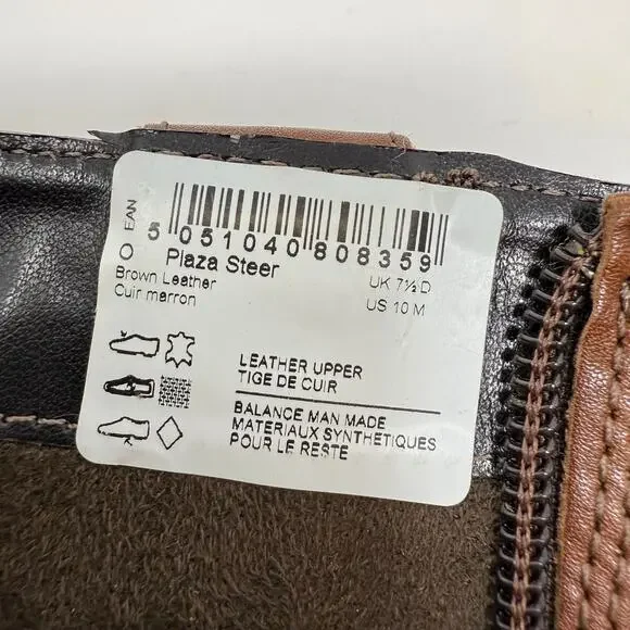 Clarks Collection Boots Women's 10M Brown Plaza Steer Riding Boot Leather - Picture 13 of 16